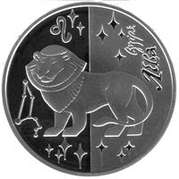 Leo - silver, 5 uah (2008)