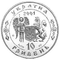 Ivan Mazepa - silver, 10 uah (2001)