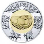 Scythia - bimetallic gold and silver, 20 uah (2001)