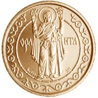 Orante - gold, 50 uah (1997)