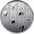 The 25th Anniversary of the Ukrainian Constitution - silver, 10 uah (2021)
