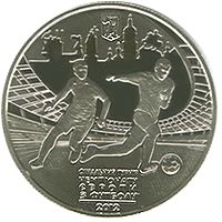 UEFA Euro 2012TM Final Tournament. City of Kyiv, 5 uah (2011)